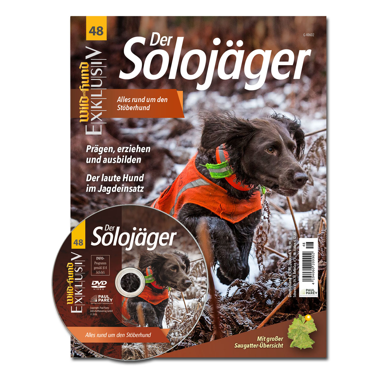 WILD UND HUND Exklusiv Nr. 48: Der Solojäger - Alles rund um den Stöberhund inkl. DVD im Pareyshop