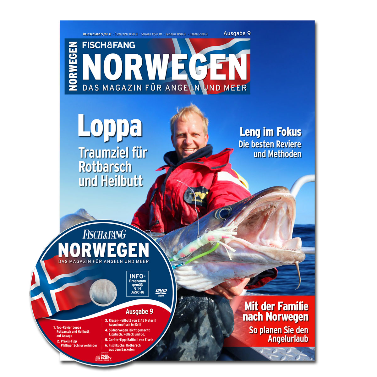 FISCH & FANG Sonderheft Nr. 39: Norwegen-Magazin Nr. 9 + DVD im Pareyshop