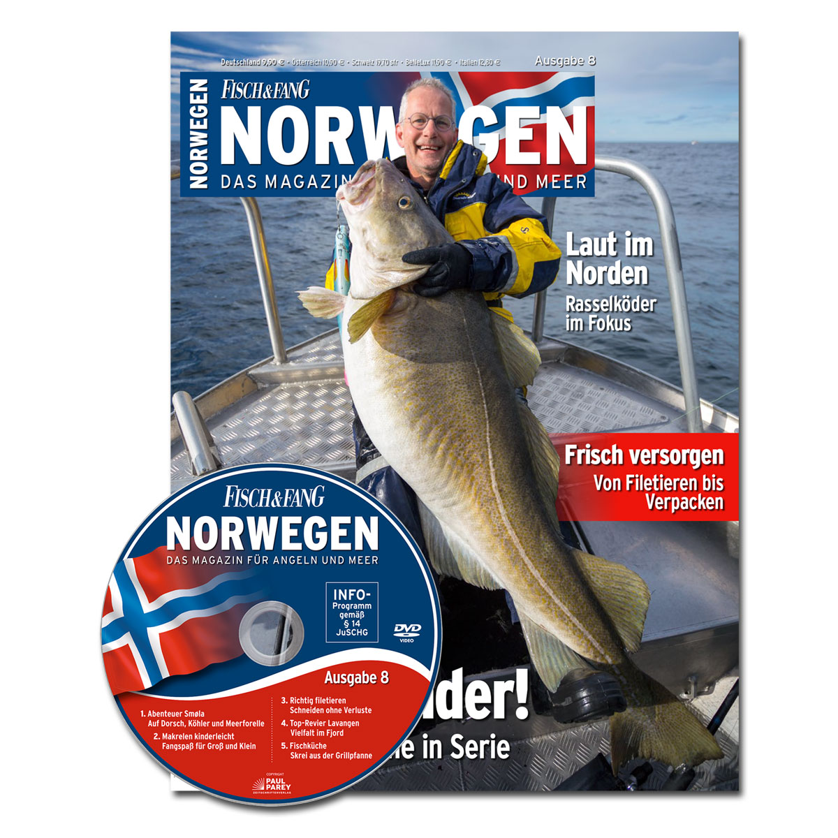 FISCH & FANG Sonderheft Nr. 38: Norwegen-Magazin Nr. 8 + DVD im Pareyshop