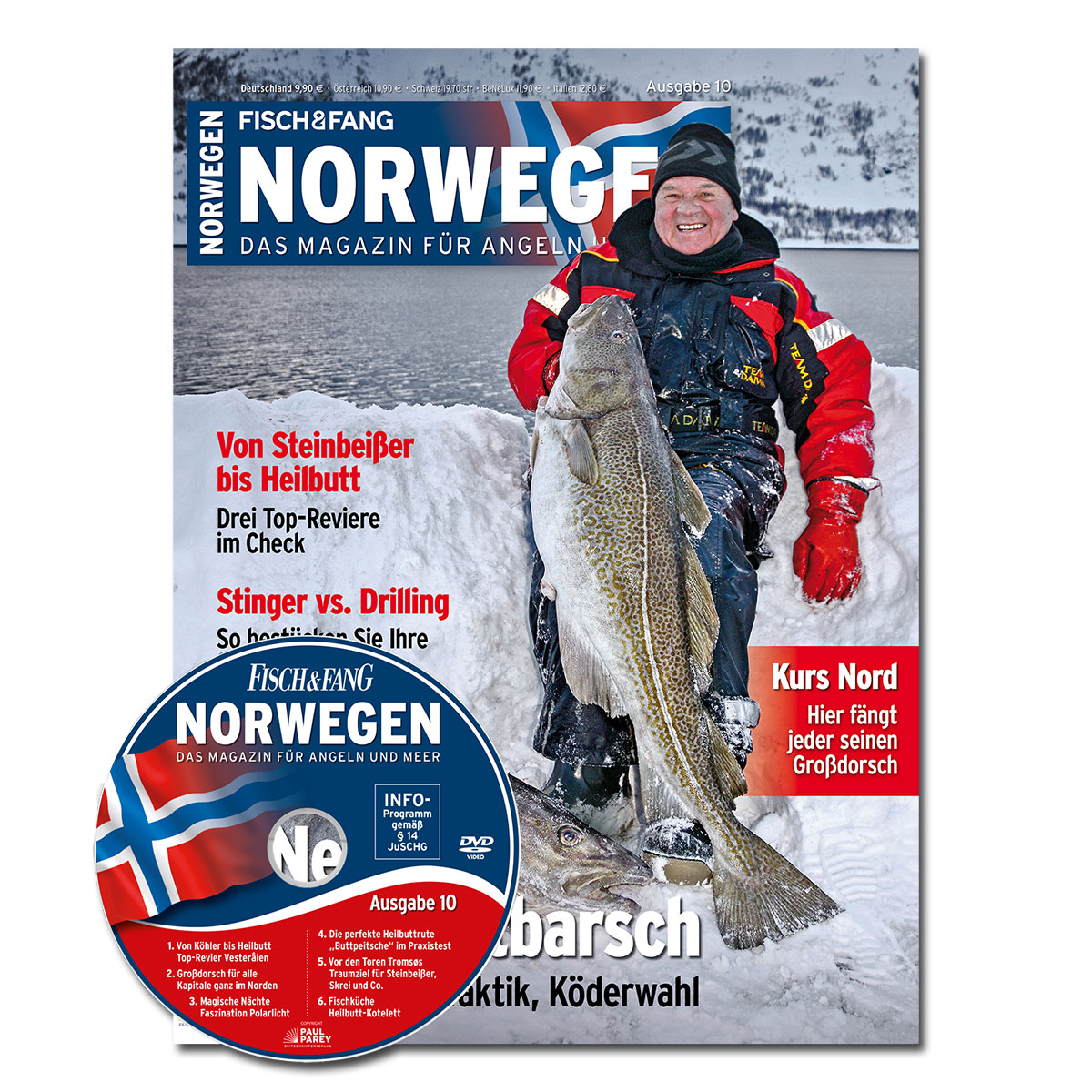 FISCH & FANG Sonderheft Nr. 40: Norwegen-Magazin Nr. 10 + DVD im Pareyshop